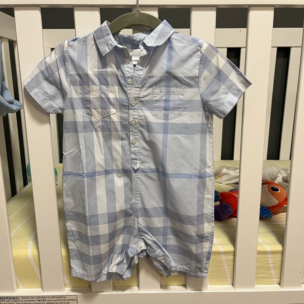 Burberry baby romper